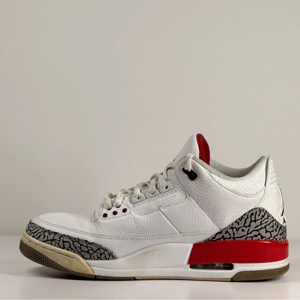 Air Jordan 3 Retro Fire Red Men's Size 12 - Picture 6 of 12